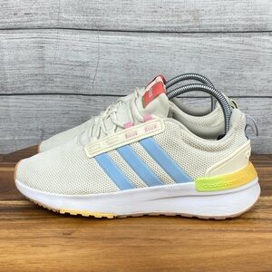 adidas Racer TR21 Off White Multicolor Shoe GZ1992 Women’s Sneaker Size 7.5